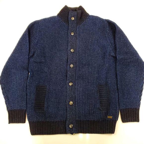 Rodd & Gunn NavyZip and Button Sweater